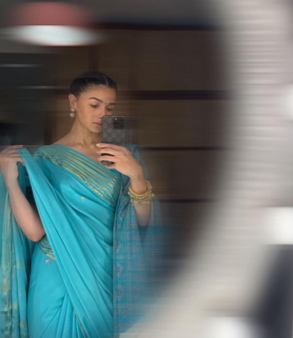 Alia Bhatt Saree